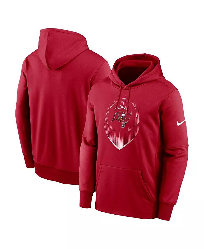 

Мужская красная толстовка с капюшоном Tampa Bay Buccaneers Icon Performance Pullover Nike
