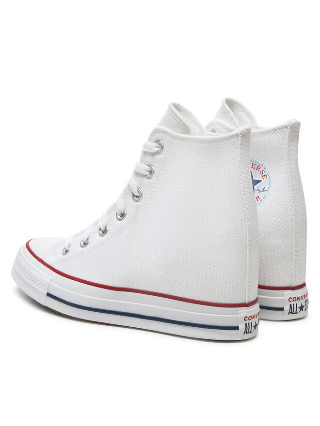Кроссовки Converse Bambas Chuck Taylor All Star Wedge Platform A11908C, белый — фото 3