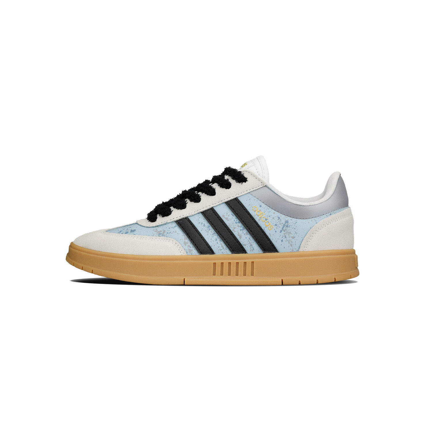 

Кроссовки adidas neo Gradas Skateboarding Shoes Unisex Low-top Blue Agate/Black/Rich Oak, черный/голубой