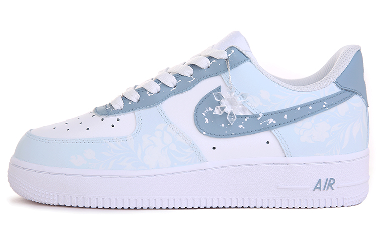 

Кроссовки Nike Air Force 1 Skateboarding Shoes Women's Low-top Blue/white, голубой, Синий, Кроссовки Nike Air Force 1 Skateboarding Shoes Women's Low-top Blue/white, голубой