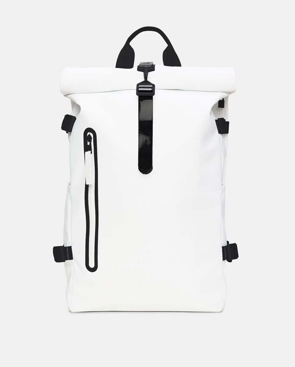 

Rains Rolltop Rucksack большой контрастный рюкзак, белый