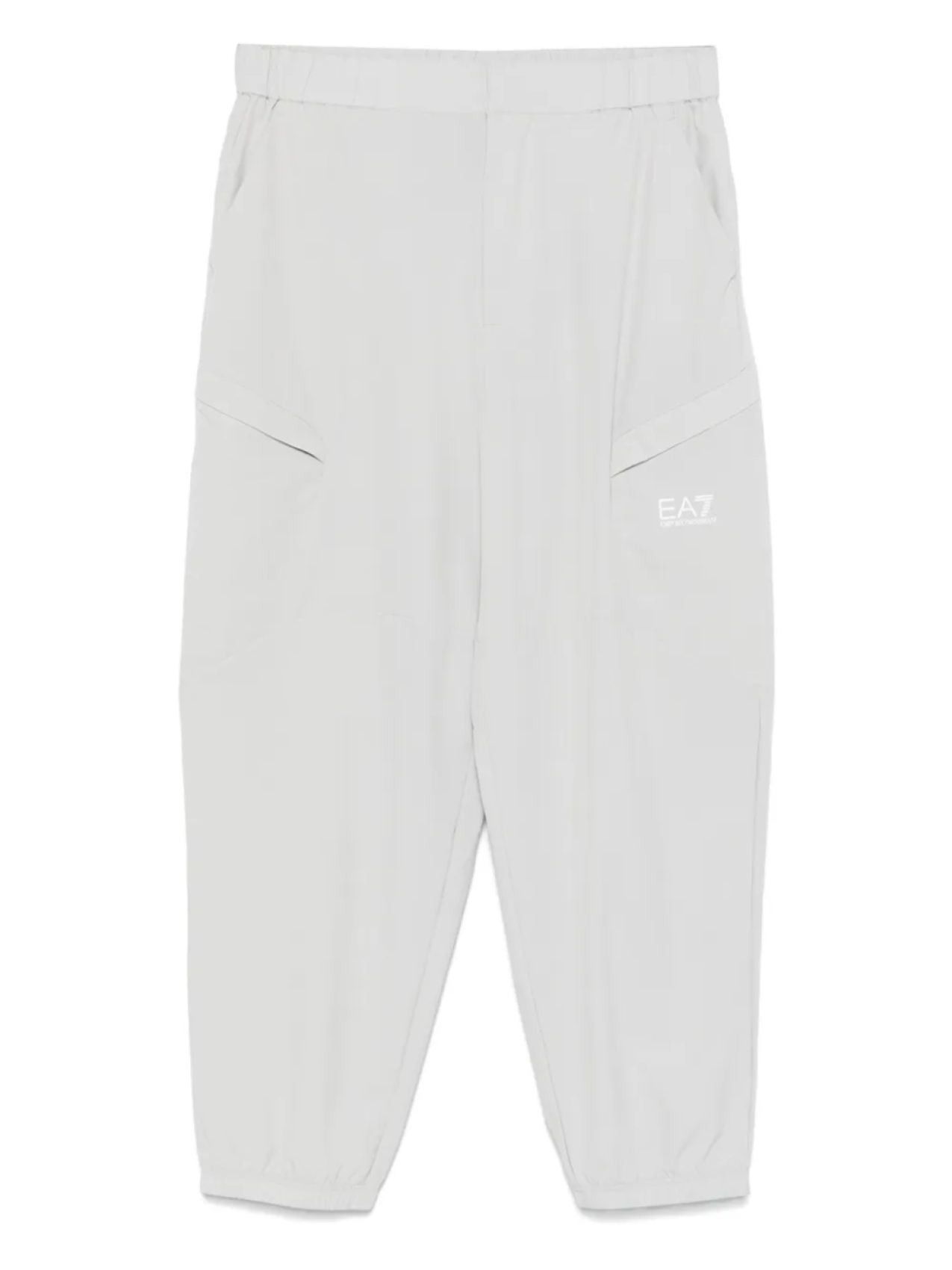 

Спортивные брюки с логотипом Ea7 Emporio Armani, серый