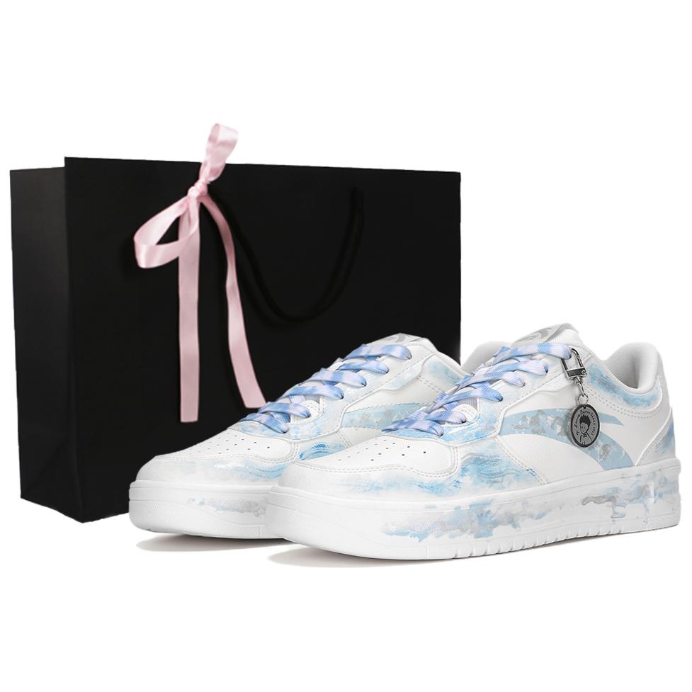 

ANTA Низкие кроссовки для скейтбординга с мягкой амортизацией, износостойкие, мужские, синие