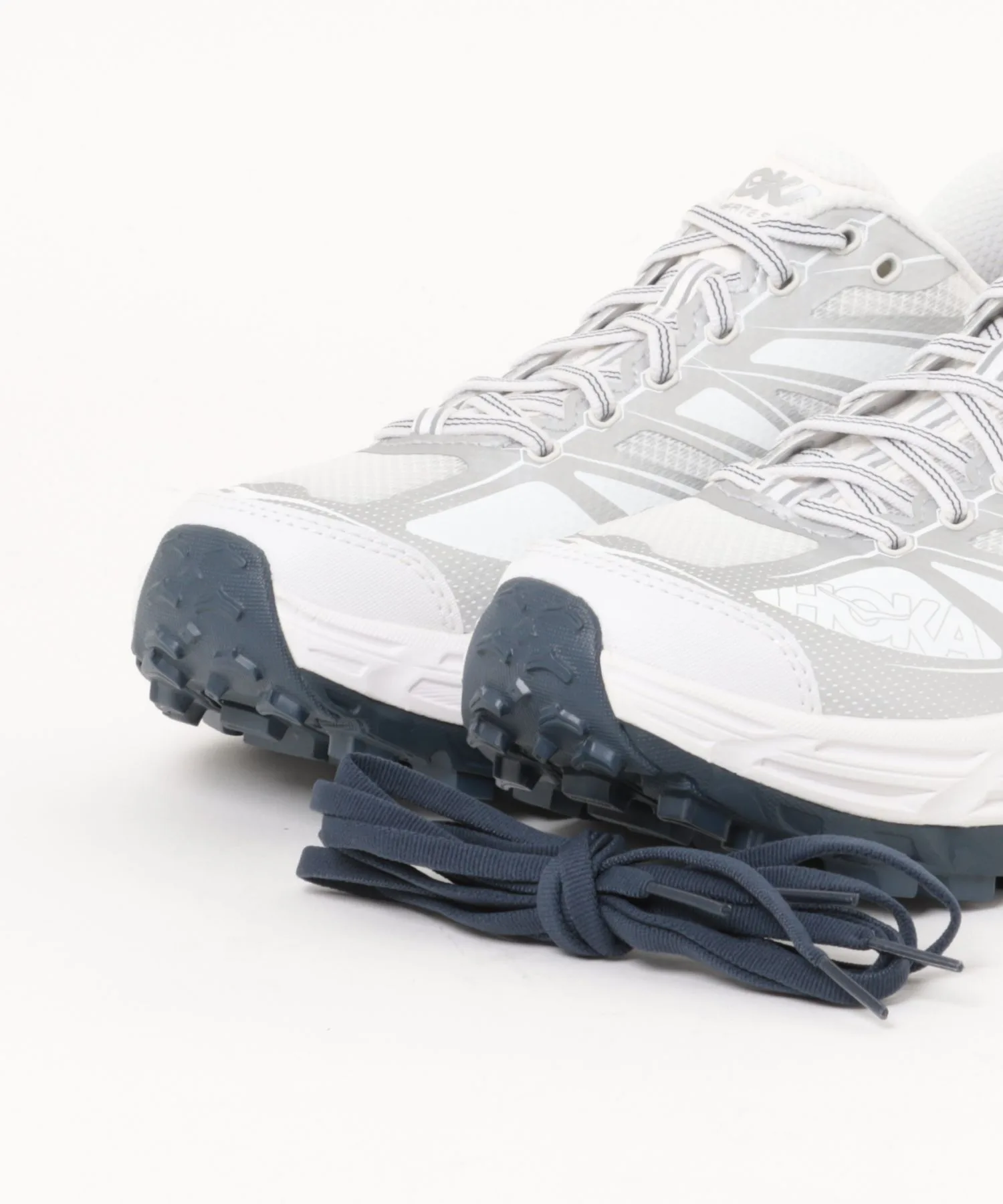 Мужские кроссовки для бега HOKA Mafate Speed 2 белые — фото 4