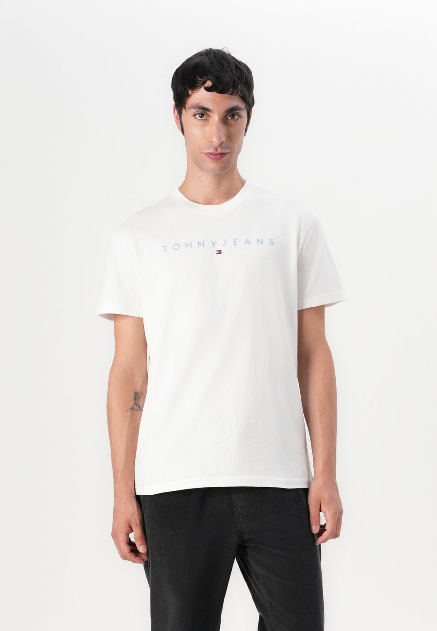 

Футболка Tommy Jeans LINEAR LOGO TEE, Ecru Multi/Multi-Coloured