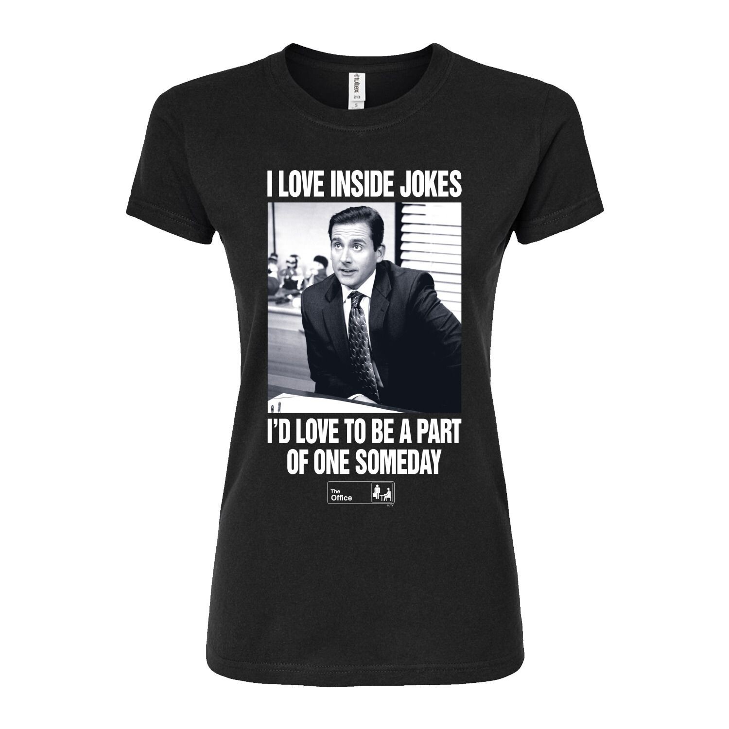 

Облегающая футболка The Office Michael Loves для юниоров Licensed Character, черный