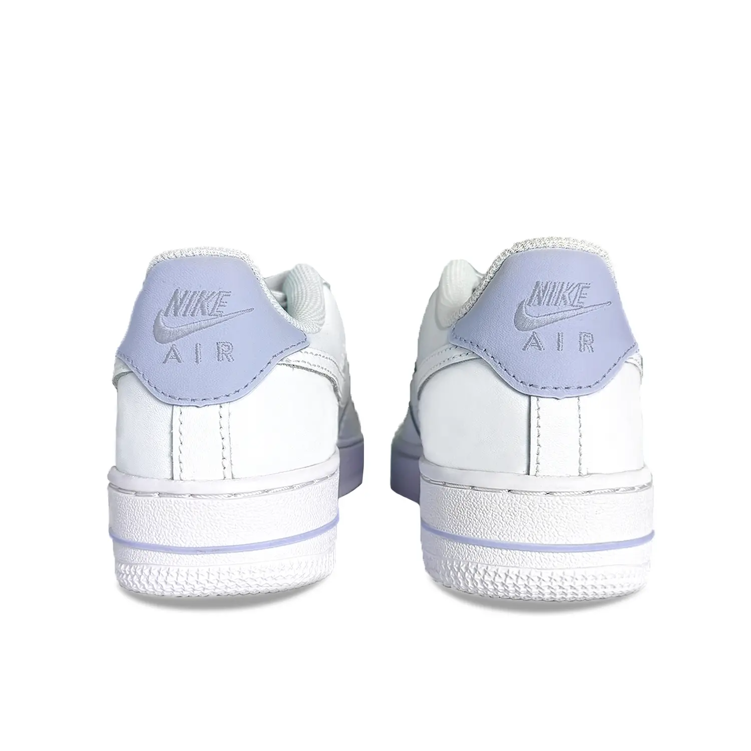 

Кроссовки для скейтбординга Air Force 1 женские, низкие, синий и белый Nike