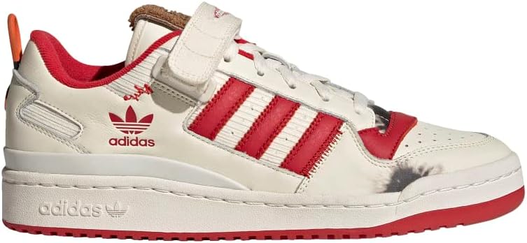

Мужские кроссовки adidas Forum Low, слоновая кость/красный/кремовый
