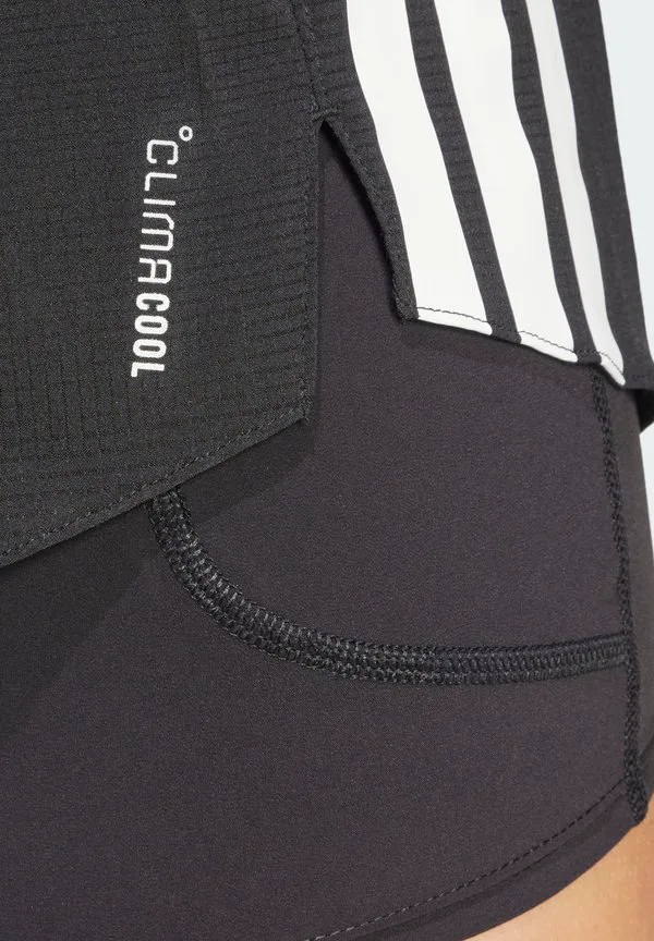 Adizero 2in1 шорты 2в1 с гелевым карманом Adidas Performance, Black — фото 4