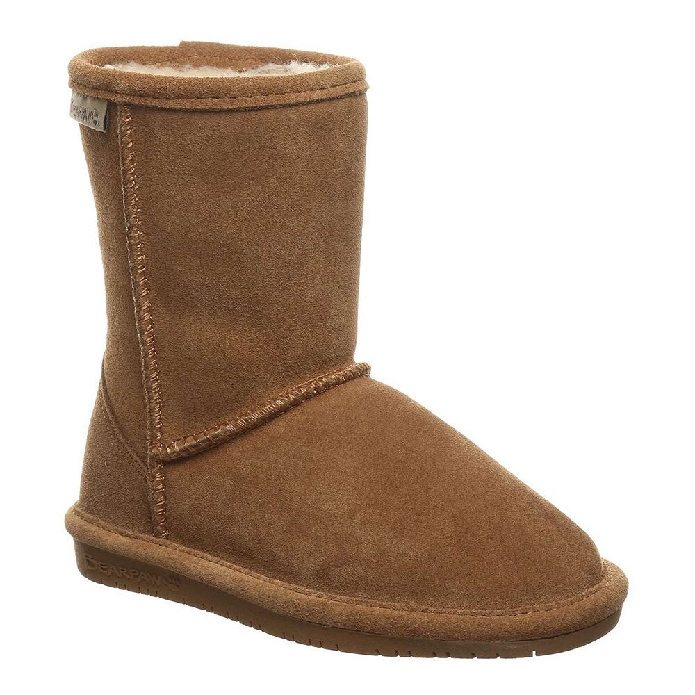 Замшевые зимние ботинки для девочек Bearpaw Emma, цвет Hickory Ii