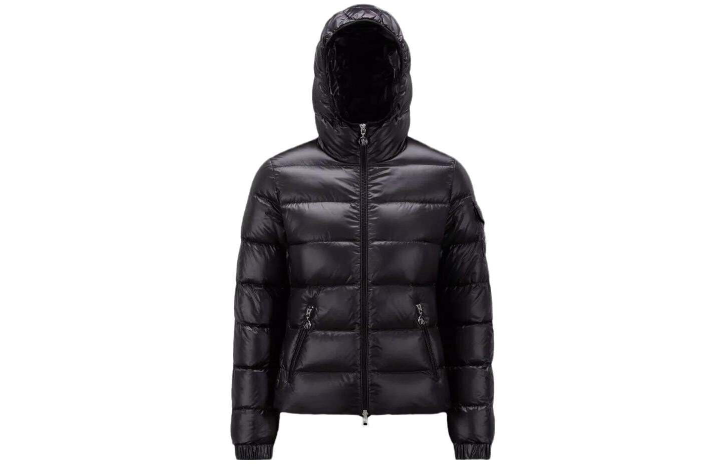 

Пуховик женский черный Moncler