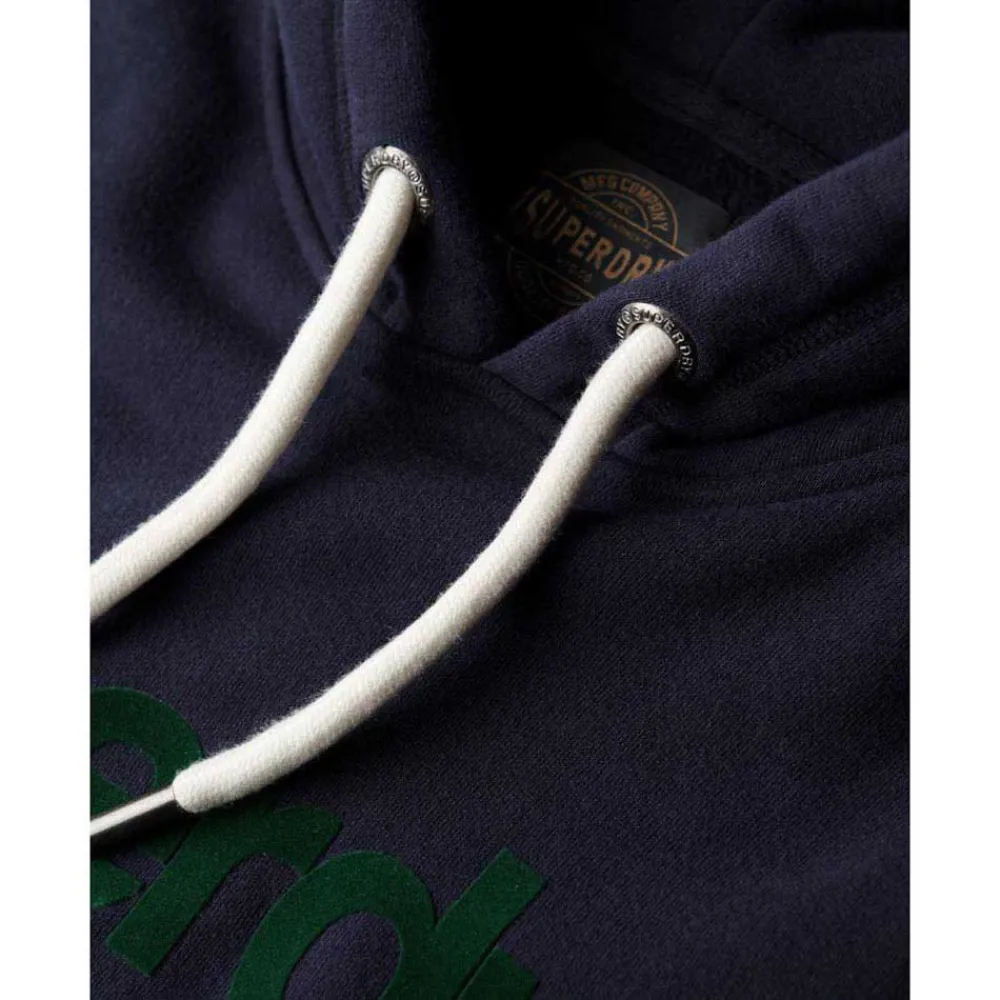 Худи Superdry Classic Core Logo, черный — фото 2