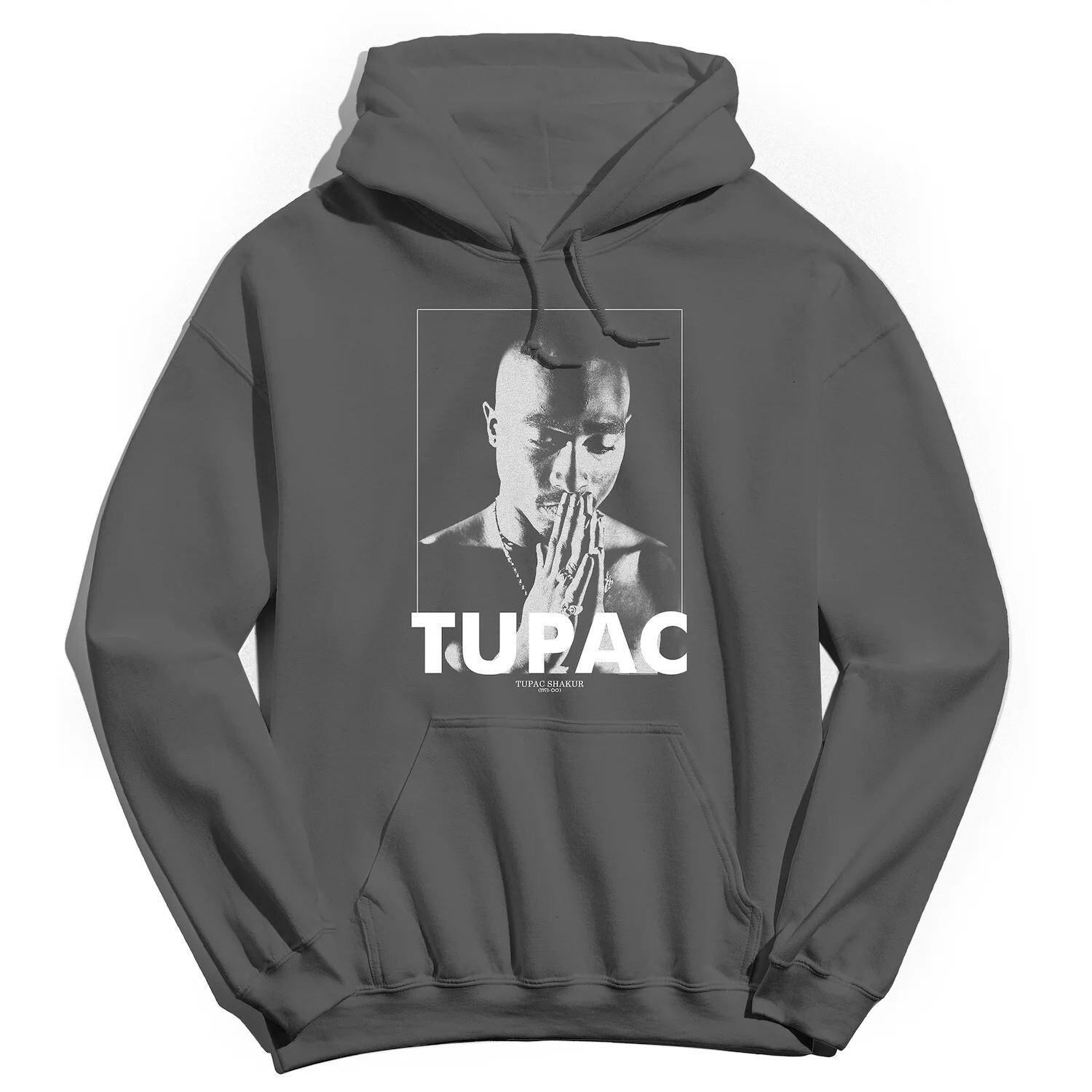 

Мужская толстовка с капюшоном Tupac Praying Hands Licensed Character