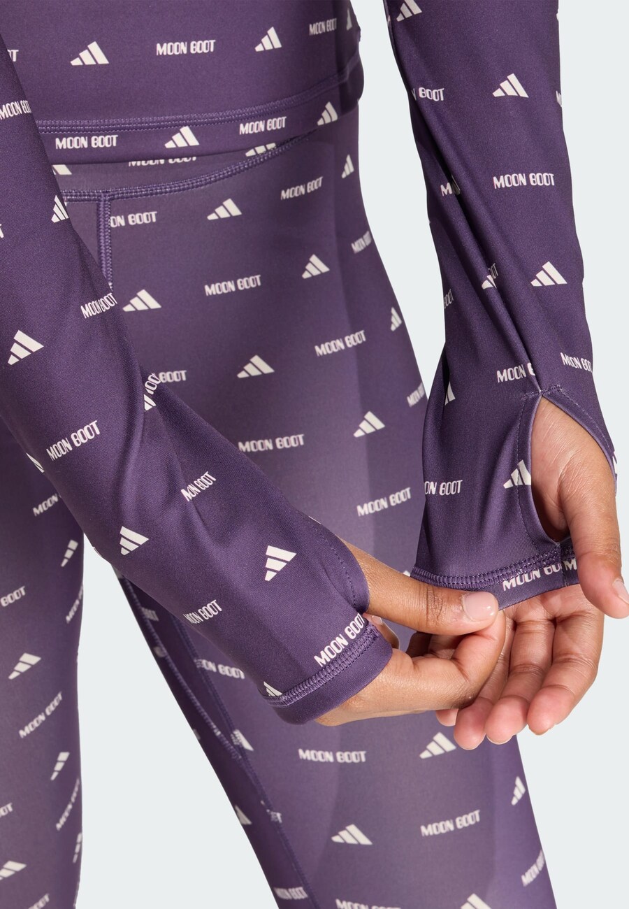 Футболка Performance ADIDAS SPORTSWEAR Adidas┬аx┬аMoon Boot, Blackberry — фото 4