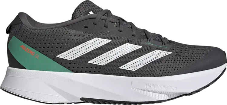 

Кроссовки Adizero SL 'Grey Court Green', серый