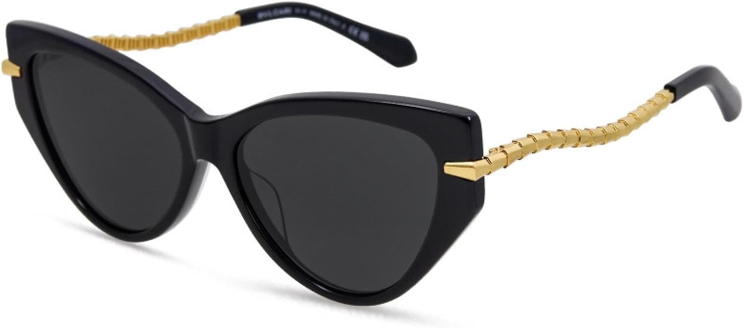 

Винтажные солнцезащитные очки с градиентным эффектом "кошачий глаз" для женщин, из ацетата, модные, для мужчин, с защитой от УФ-излучения UV400, для активного отдыха TOIPASTN, C5