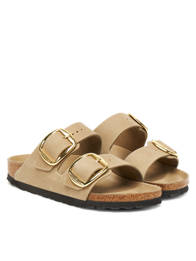 Мюли Arizona Big Buckle Hex 1030395 Birkenstock, коричневый — фото 2