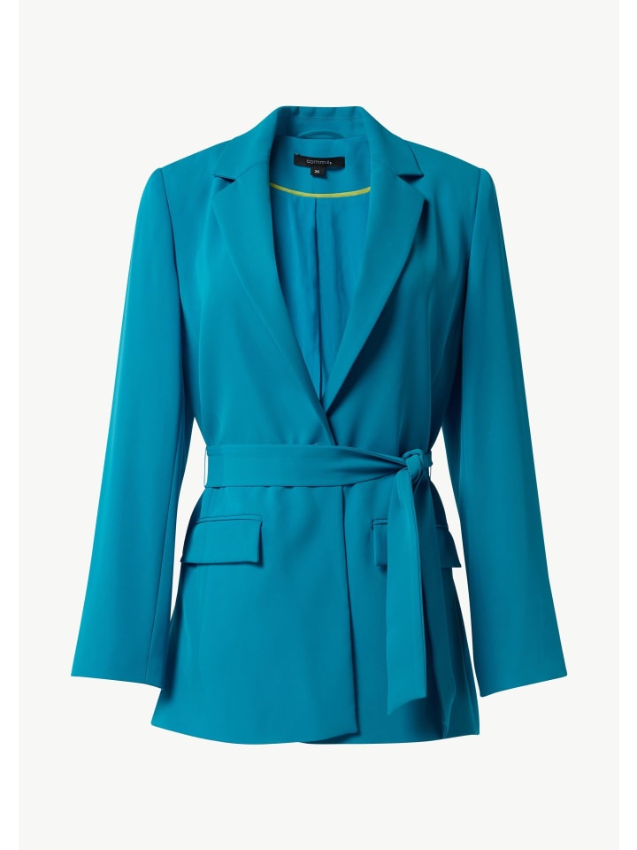 

Comma Домашний пиджак цвета 6264_океанского синего