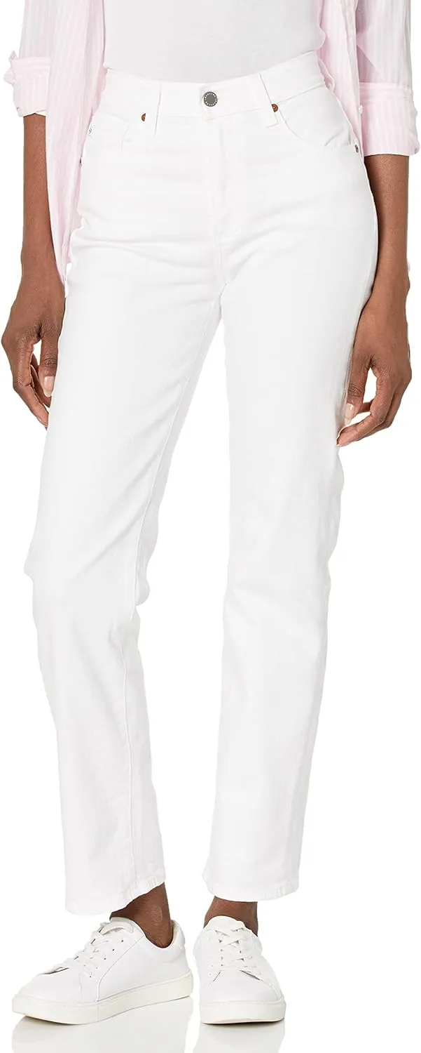 

AG Adriano Goldschmied Женские джинсы Saige с высокой посадкой и прямыми штанинами