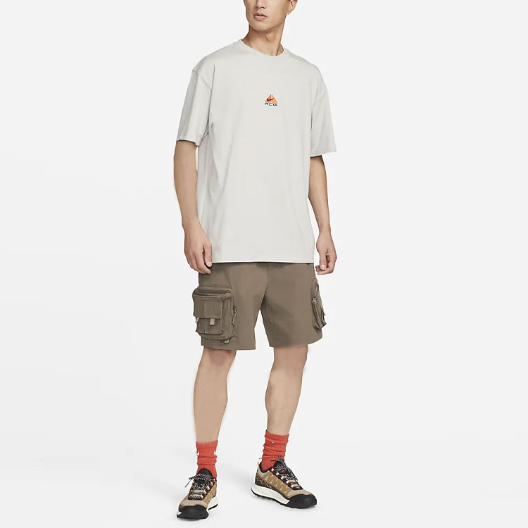 Футболка мужская Nike ACG SS22 светло-рудный серый — фото 4
