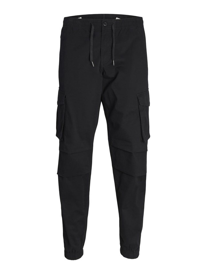 

Брюки-Карго Jack & Jones, черный