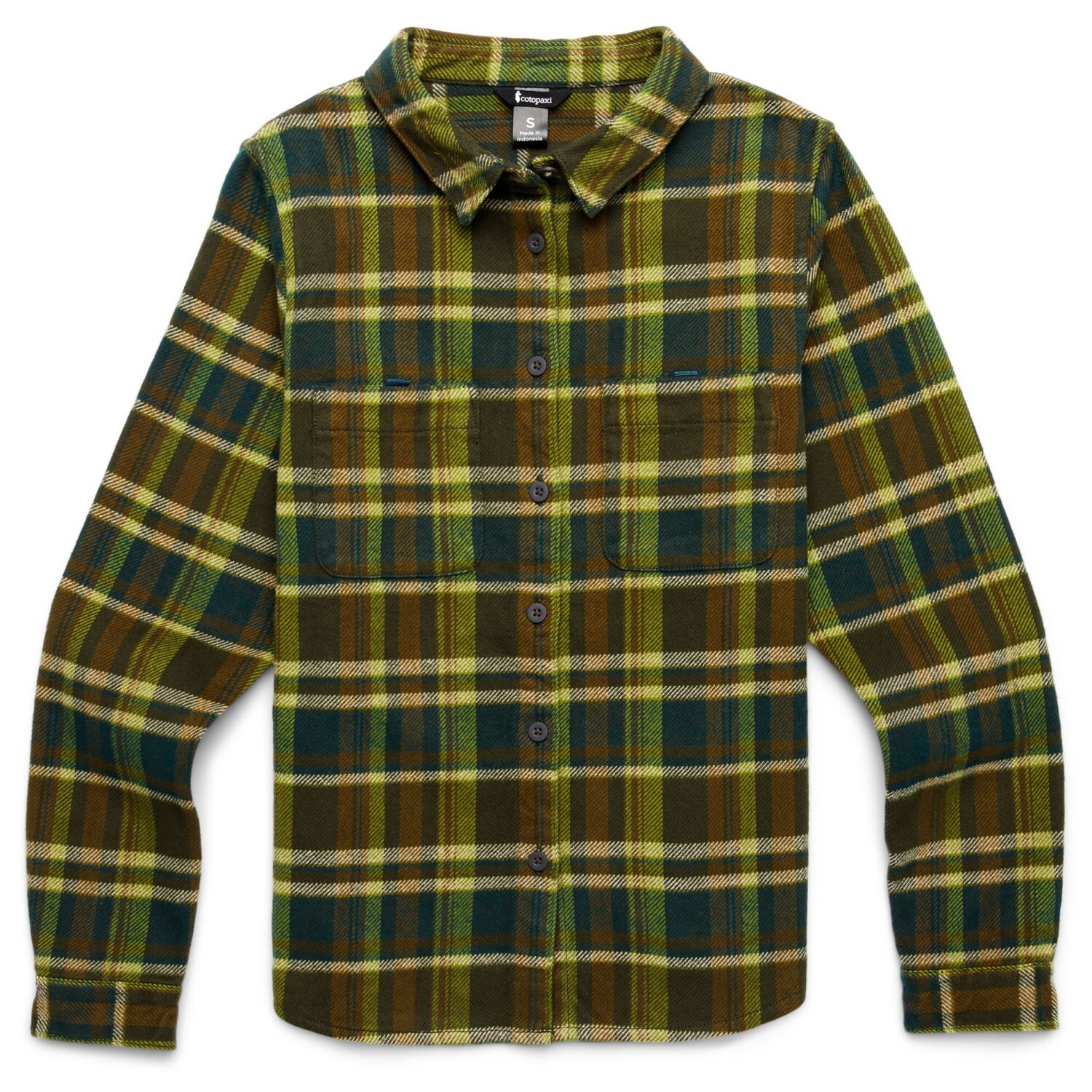 

Рубашка Cotopaxi Mero Organic Flannel Shirt, цвет Woods Plaid