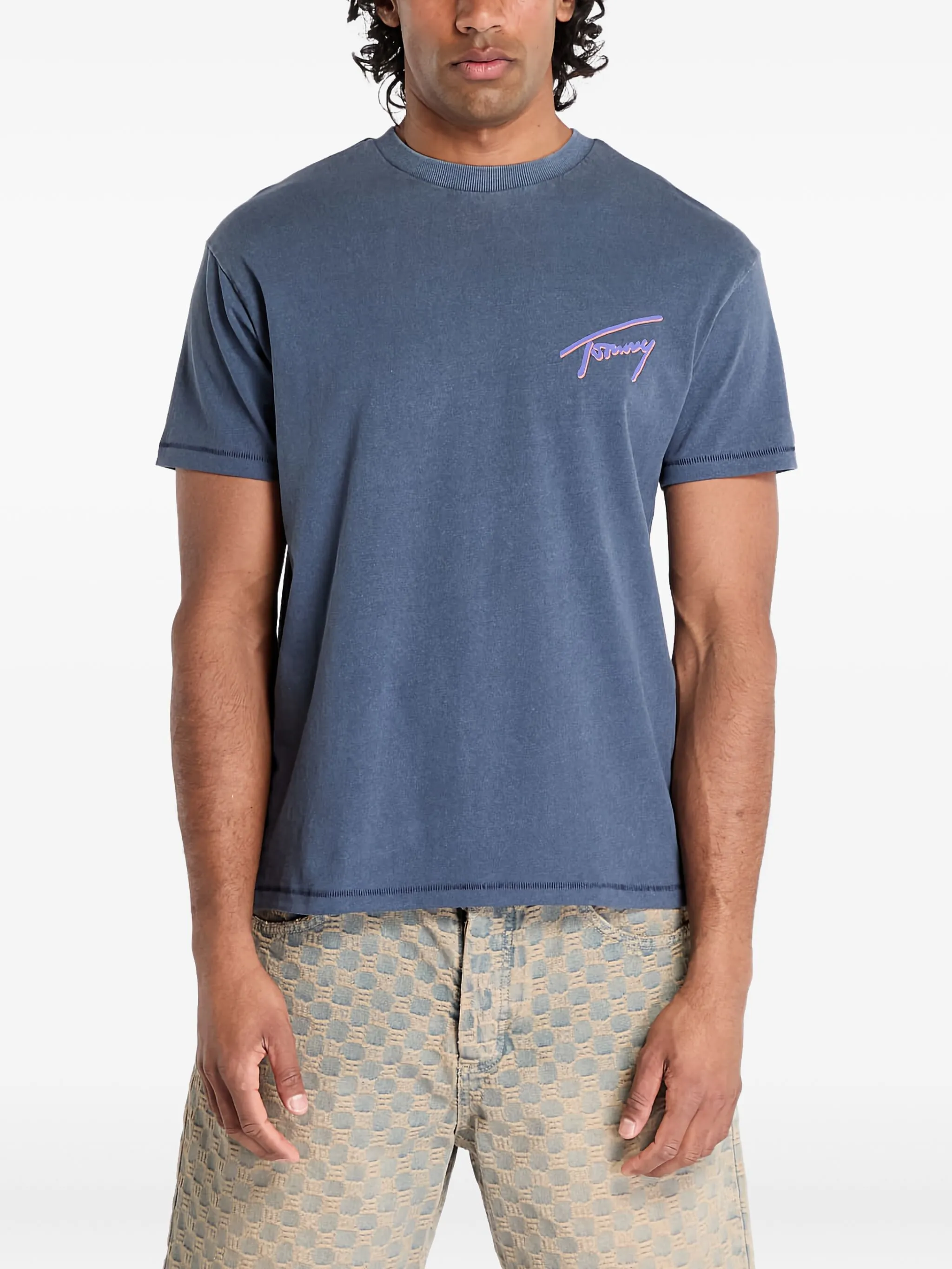 

Футболка Faded Graphic Tommy Jeans, синий