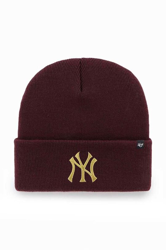 

Кепка MLB New York Yankees 47brand, гранат