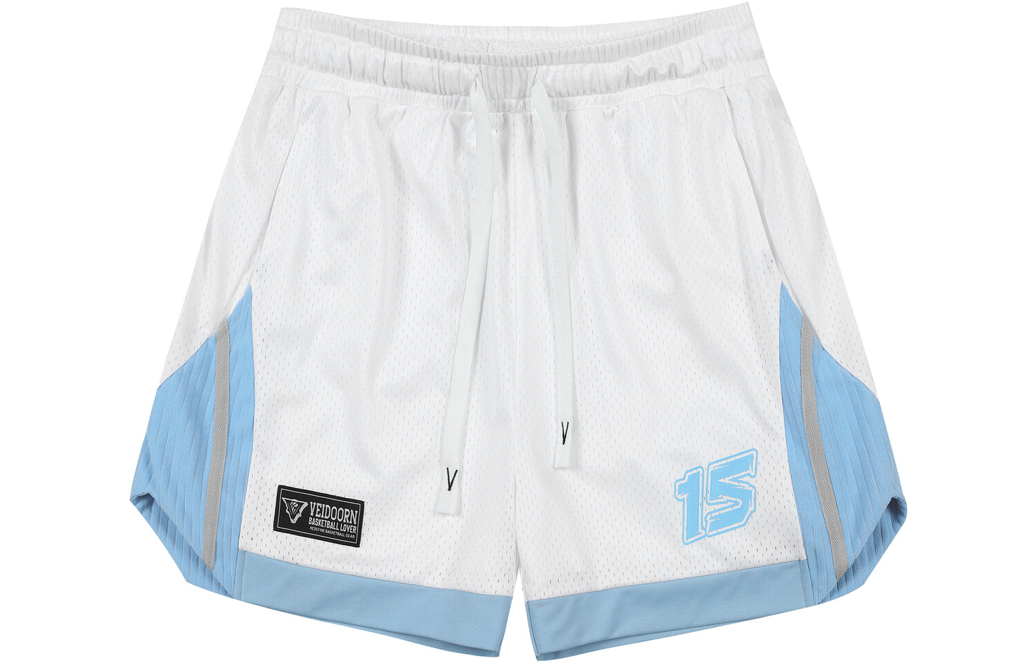 

VEIDOORN Баскетбольные шорты унисекс, Черный