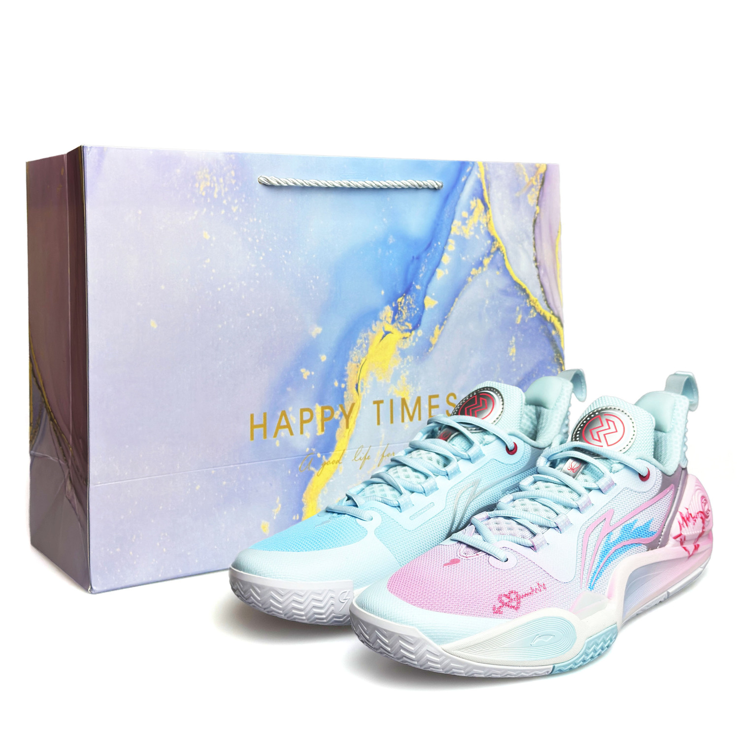 

Speed 9 амортизация устойчивость к истиранию поддержка низкие баскетбольные кроссовки мужские LINING, розовый