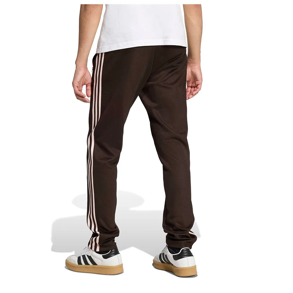Классические узкие брюки adidas Originals, коричневый — фото 2