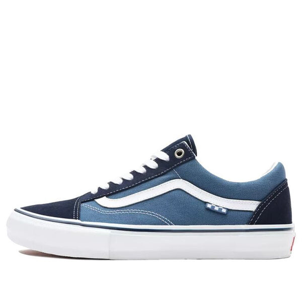 

Кроссовки skate old skool 'navy checkerboard' Vans, синий