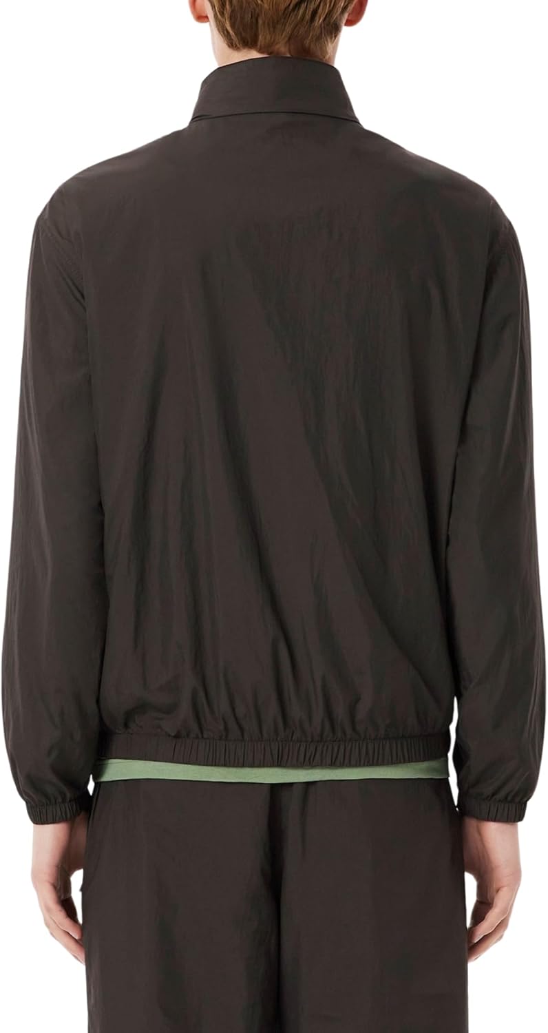 Мужская водоотталкивающая спортивная куртка с капюшоном Lacoste, Port — фото 3