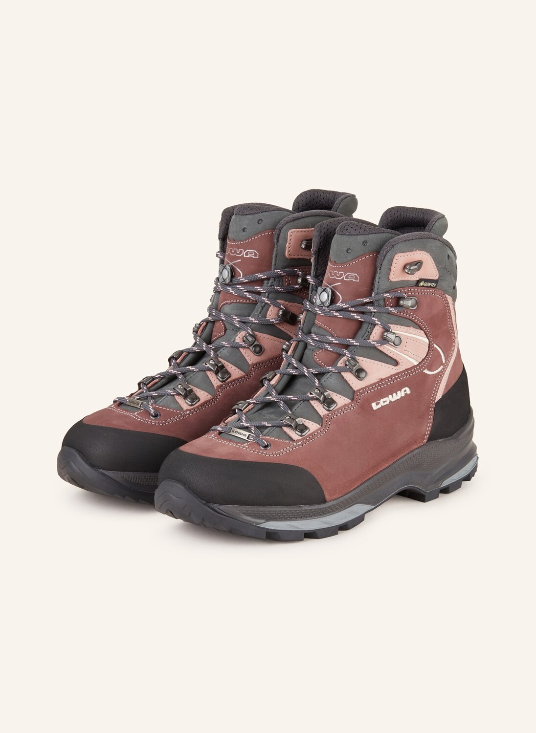 

Треккинговые ботинки mauria evo gtx LOWA, старый розовый