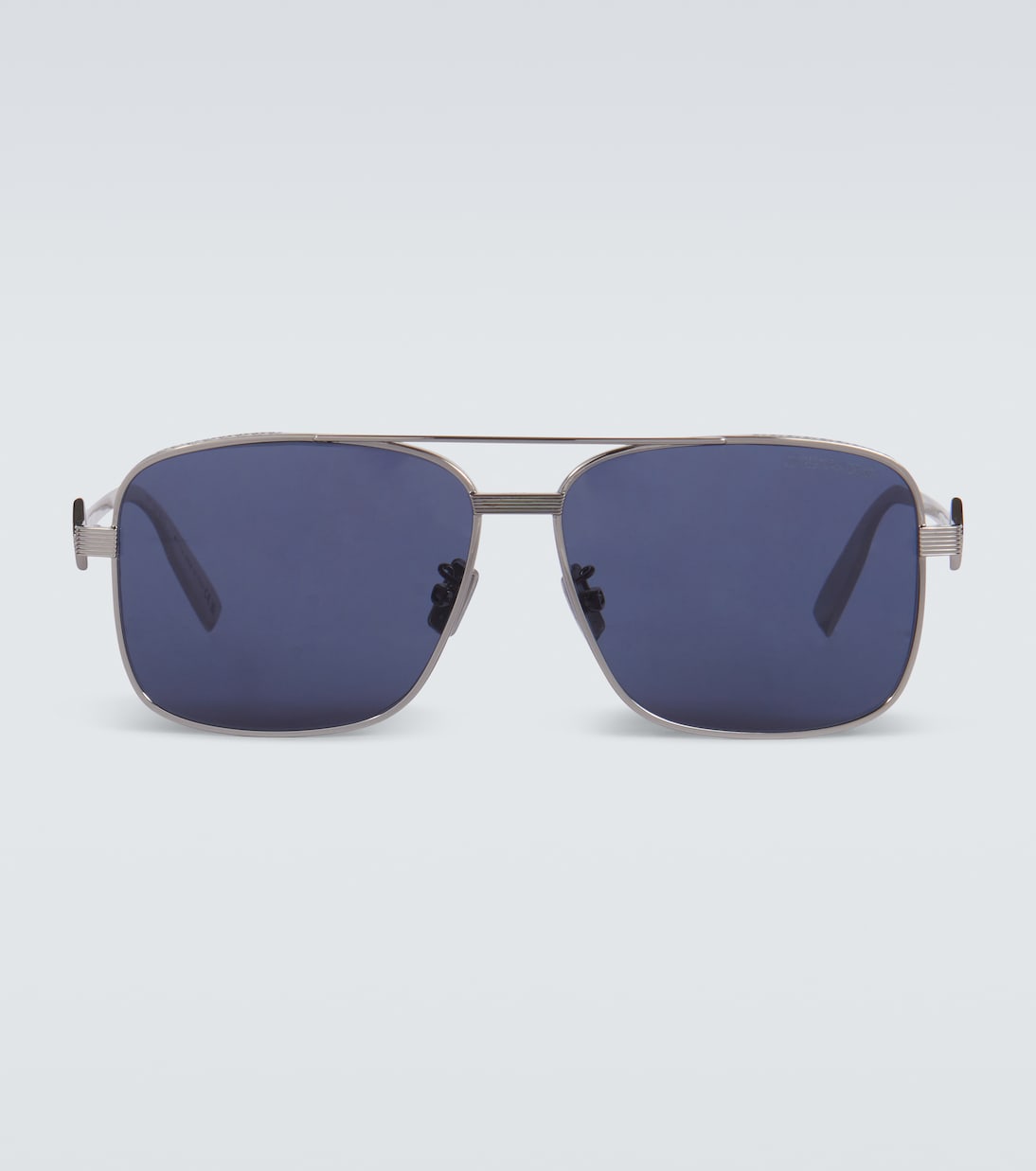 

CD Diamond S9U квадратные солнцезащитные очки Dior Eyewear, Shiny Palladium/ Blue