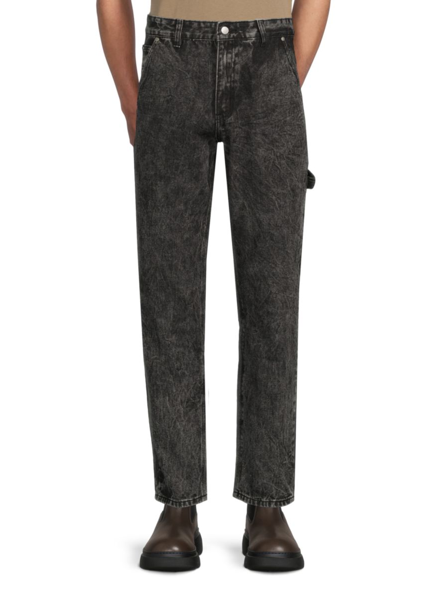 

Джинсы Carpenter темно-синего цвета по щиколотку Wesc, цвет Acid Wash
