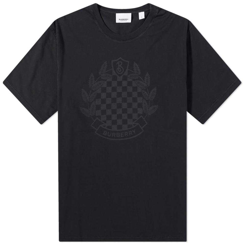 

Футболка с логотипом Burberry Ewell Crest, черный