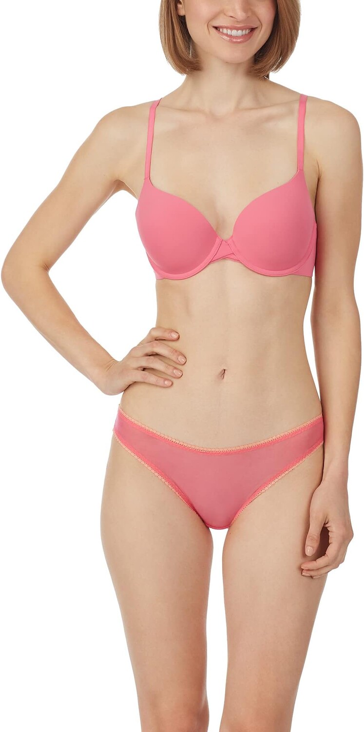 

Бюстгальтер OnGossamer Sleek Micro T-Shirt Bra G3200, цвет Azela Pink