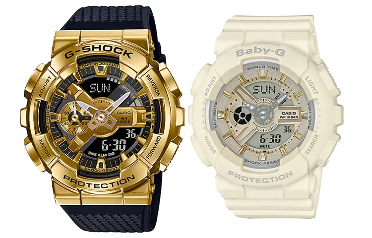 

CASIO Часы Unisex Pair Table Series Black Watch