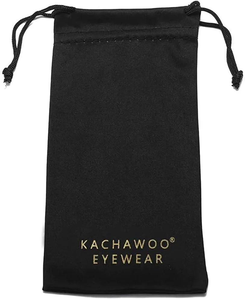 

kachawoo Маленькие квадратные солнцезащитные очки без оправы для женщин, металлические безрамочные ретро-очки, люксовый бренд, узкие линзы, Gold With Black