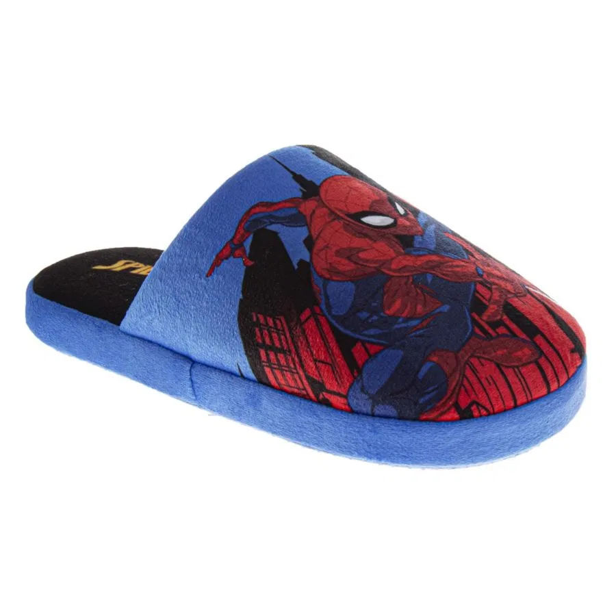 Детские тапочки Marvel Spiderman: уютные, мягкие и забавные, для малышей (размер 11-12 / 13-5) Spider-Man