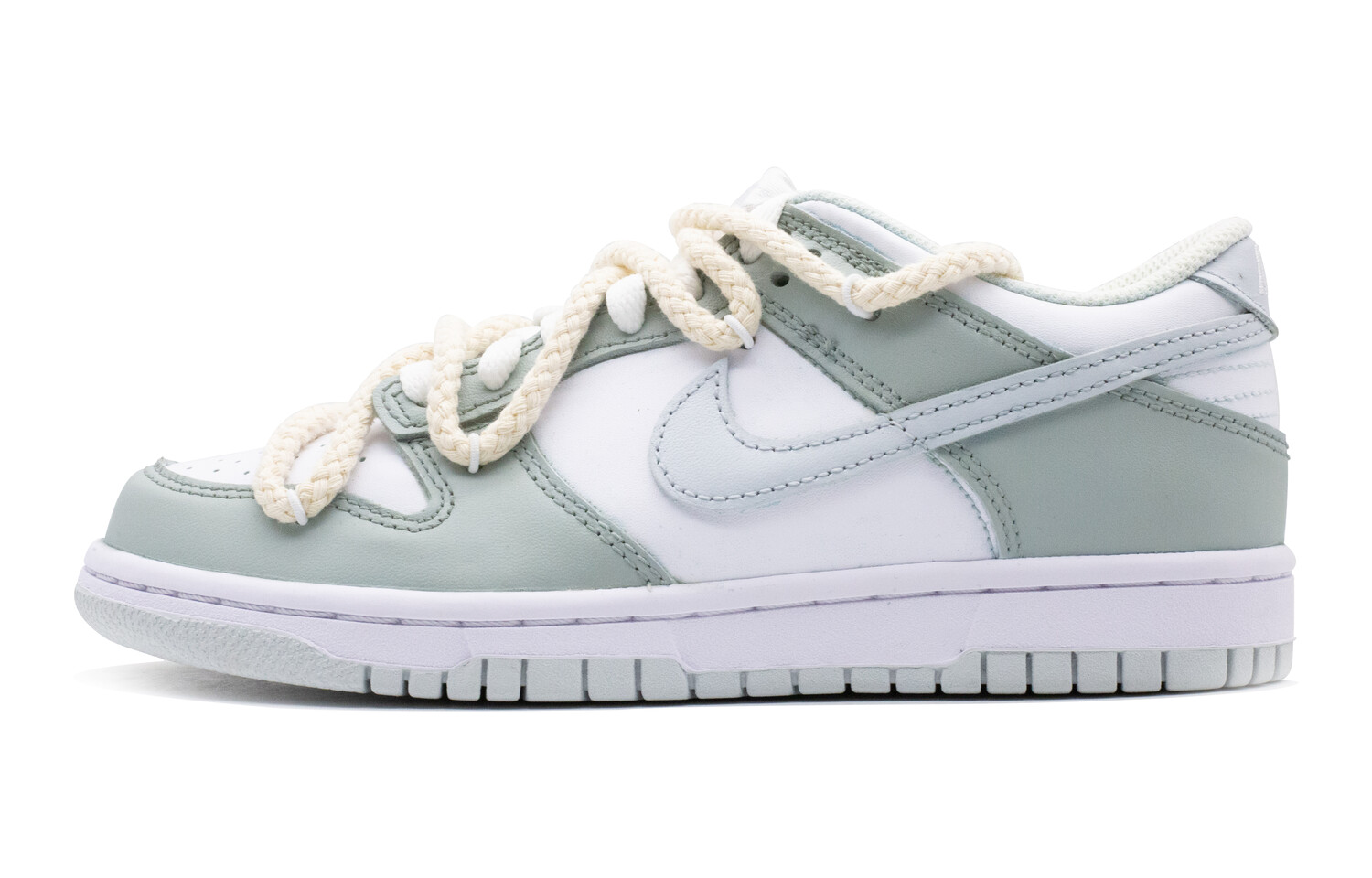 

Кроссовки Nike Dunk Skateboard Shoes Women's Low-Top White Blue, Синий, Кроссовки Nike Dunk Skateboard Shoes Women's Low-Top White Blue