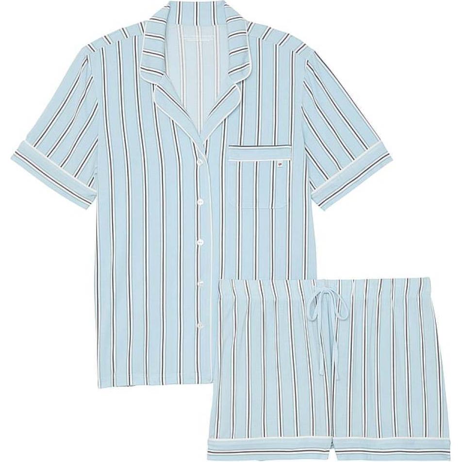 Victoria's Secret Пижамный комплект Women's Blue Stripes