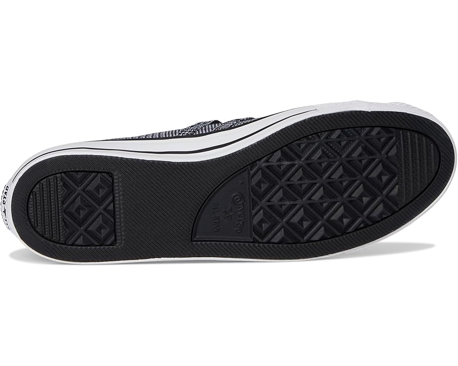 Кроссовки Converse Chuck Taylor All Star Dainty Mary Jane Plaid, цвет Black/White/Sporty Berry — фото 3