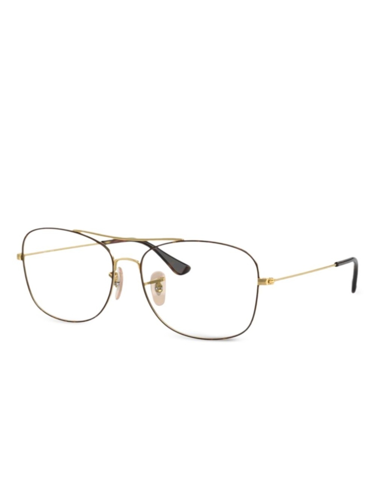 

Ray-Ban очки в квадратной оправе, золотой