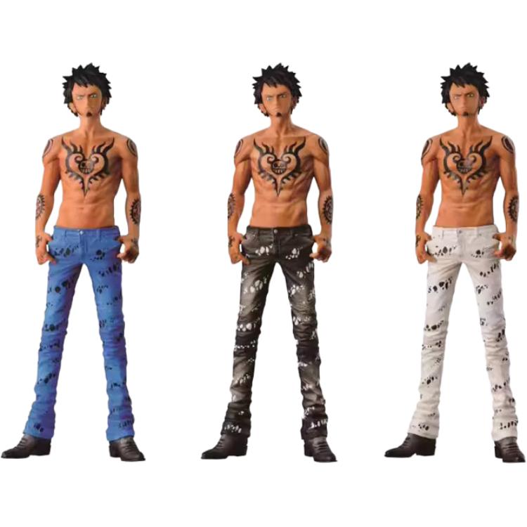 

Glass Factory, Arts King KOA One Piece, Traфалгар D. Вотер Лоу, коллекция деним JEANS FREAK версия BANDAI, All 3 Styles