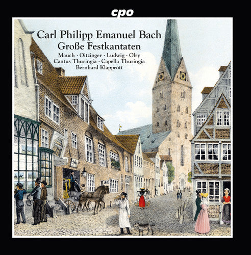 

CD диск Bach, C.P.E. / Mauch / Oitzinger / Olry: Festive Cantatas