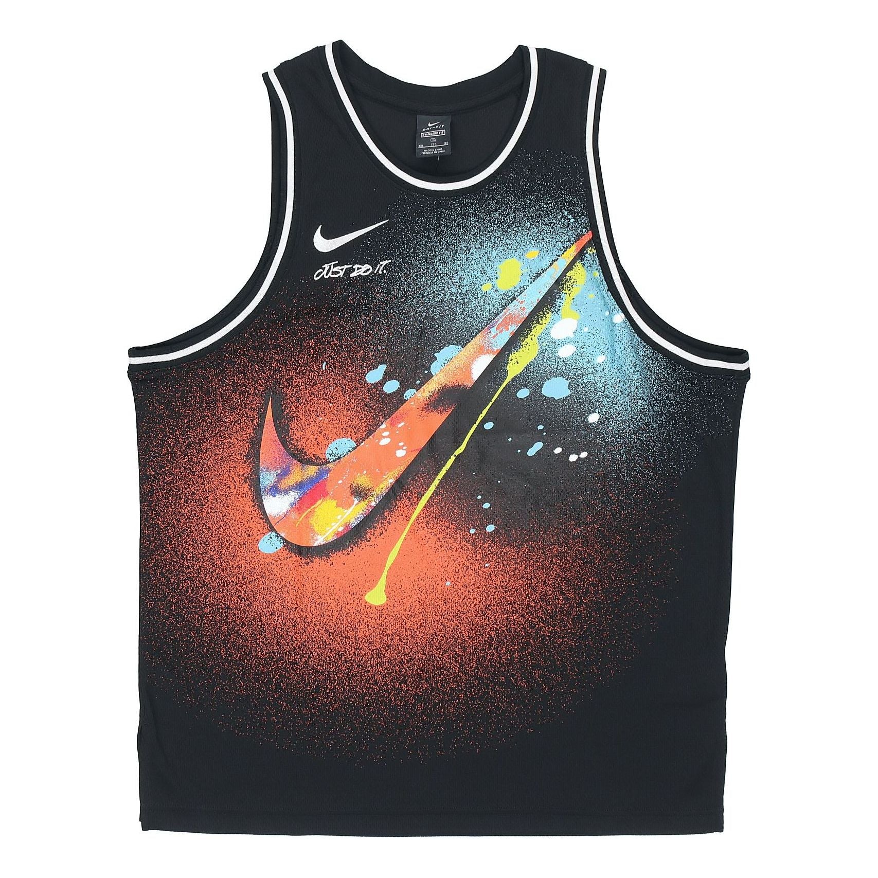 

Футболка Nike Men's 2021 Summer New Colorful Logo Top Sleeveless T-shirt Multicolor