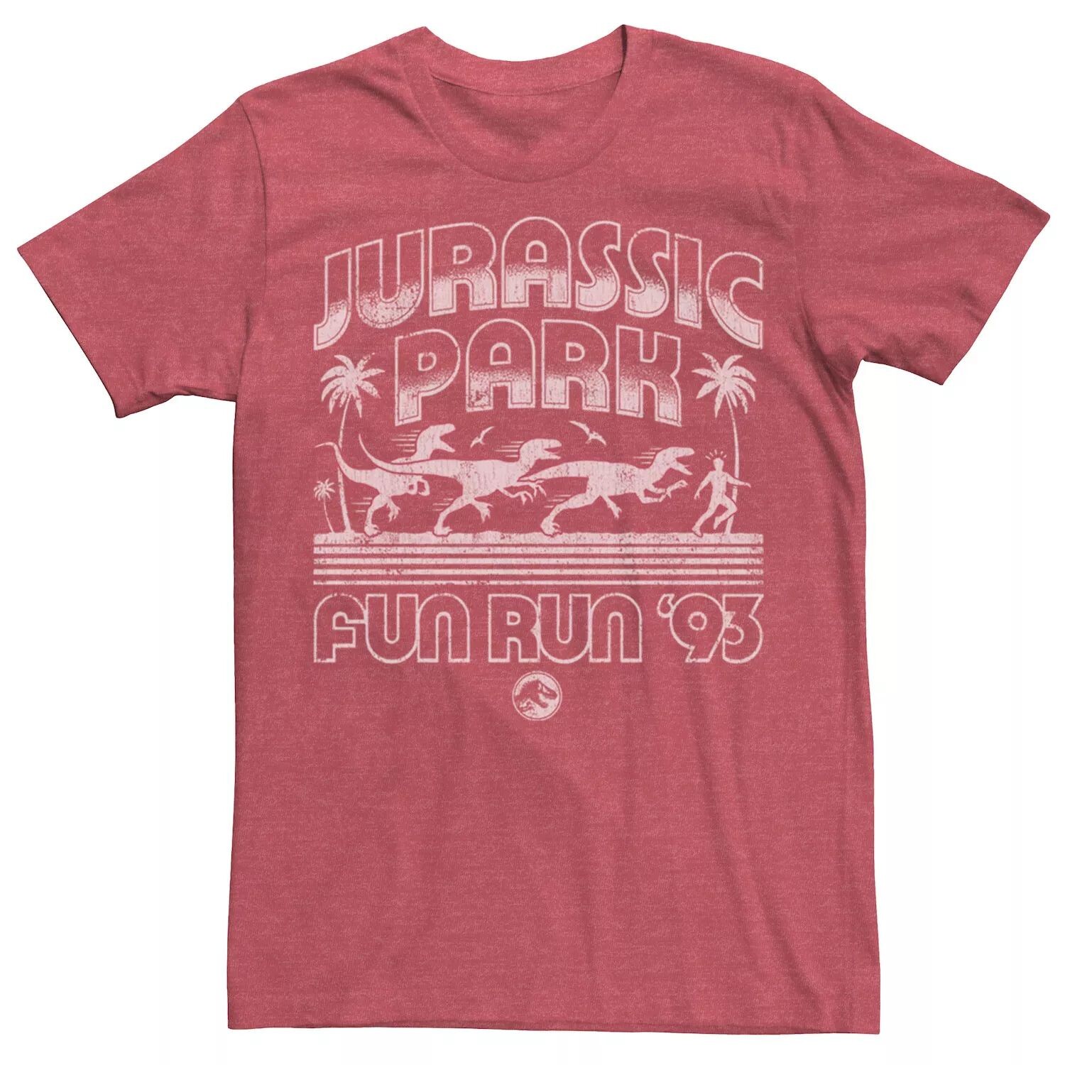 

Мужская футболка Jurassic Park Fun Run '93 Licensed Character