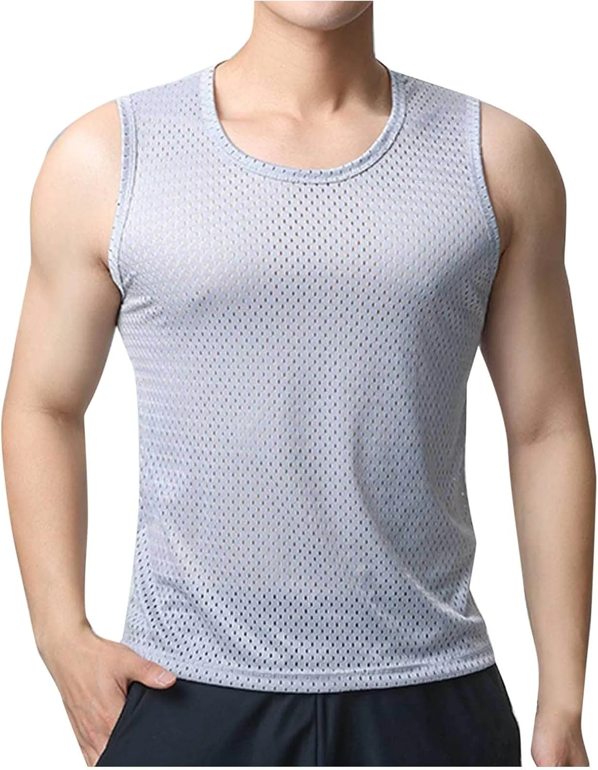 

Мужская майка Eyelet с сетчатыми вставками для тренировок